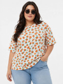 تیشرت زنانه برندH&M مدلDIVDCDنرم و سبک