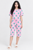 تیشرت زنانه و شلوارک برندH&Mنرم و سبک تنفس پذیر