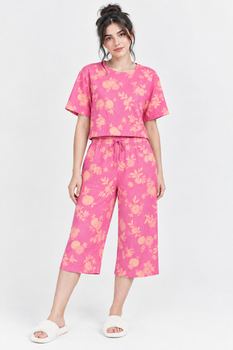 ست کراپ و شلوارک برند اصلیh&m نخی ضدحساسیت
